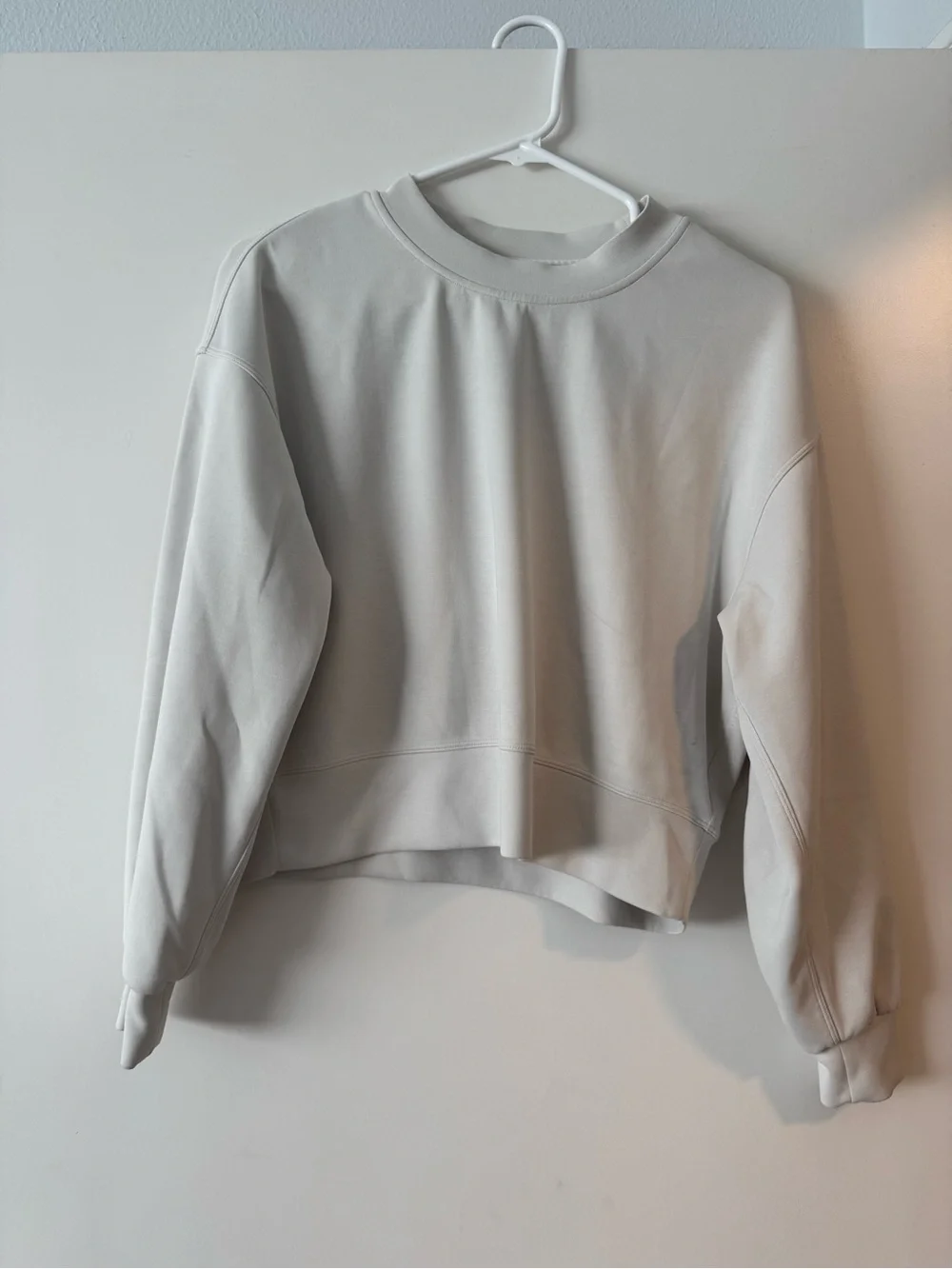 lululemon athletica Softstream Cropped Crewneck - Light Gray